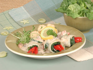 Fillet of Sole Stuffed with Spinach