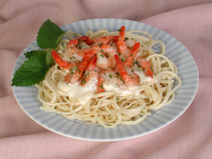 Linquini with Sauteed Shrimp