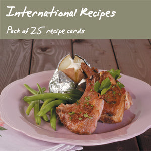 25 Pack - International Gourmet Recipes