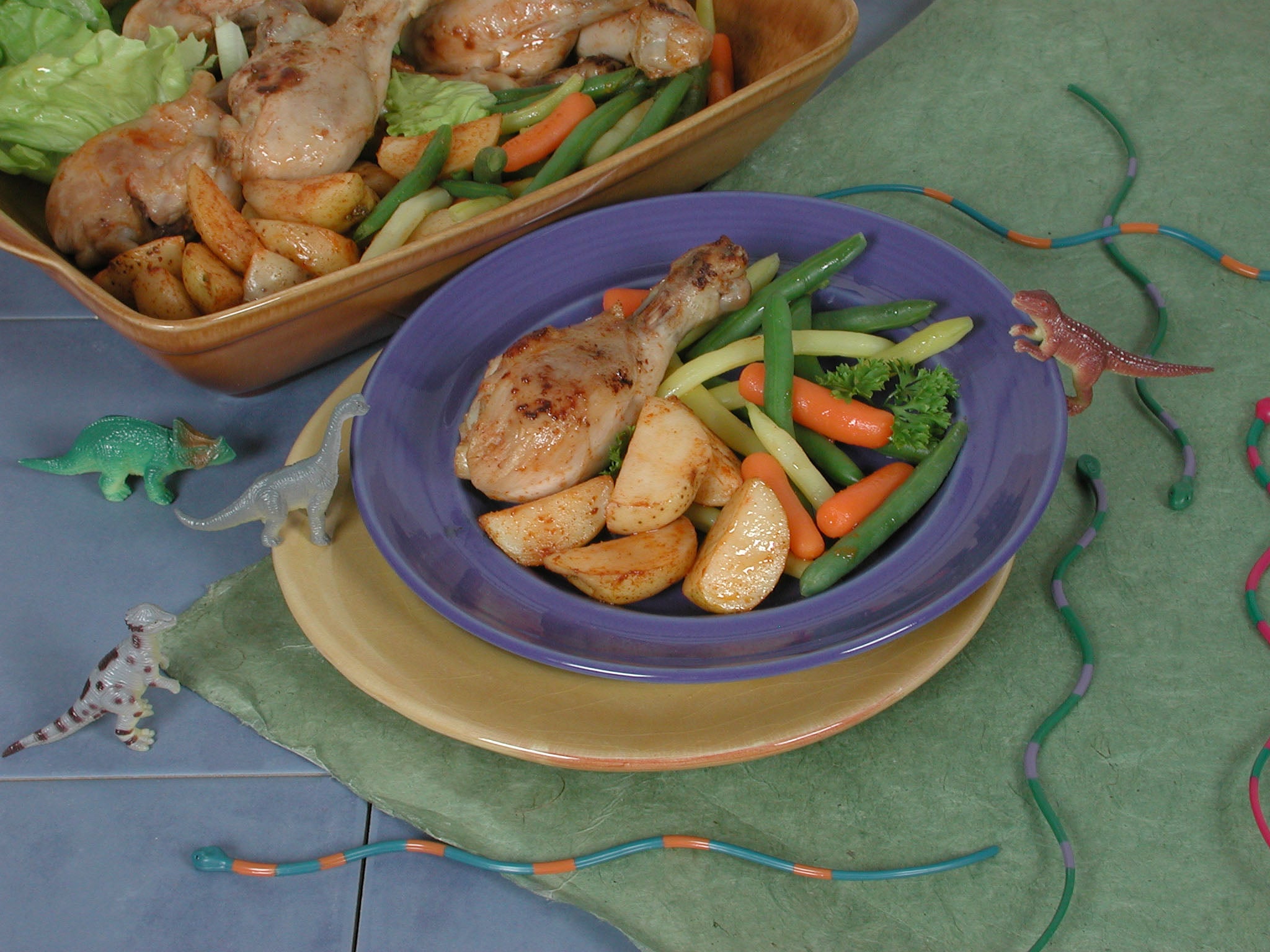 Jurassic Size Chicken Dinner