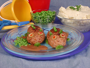 Mini Meat Loaf Monsters