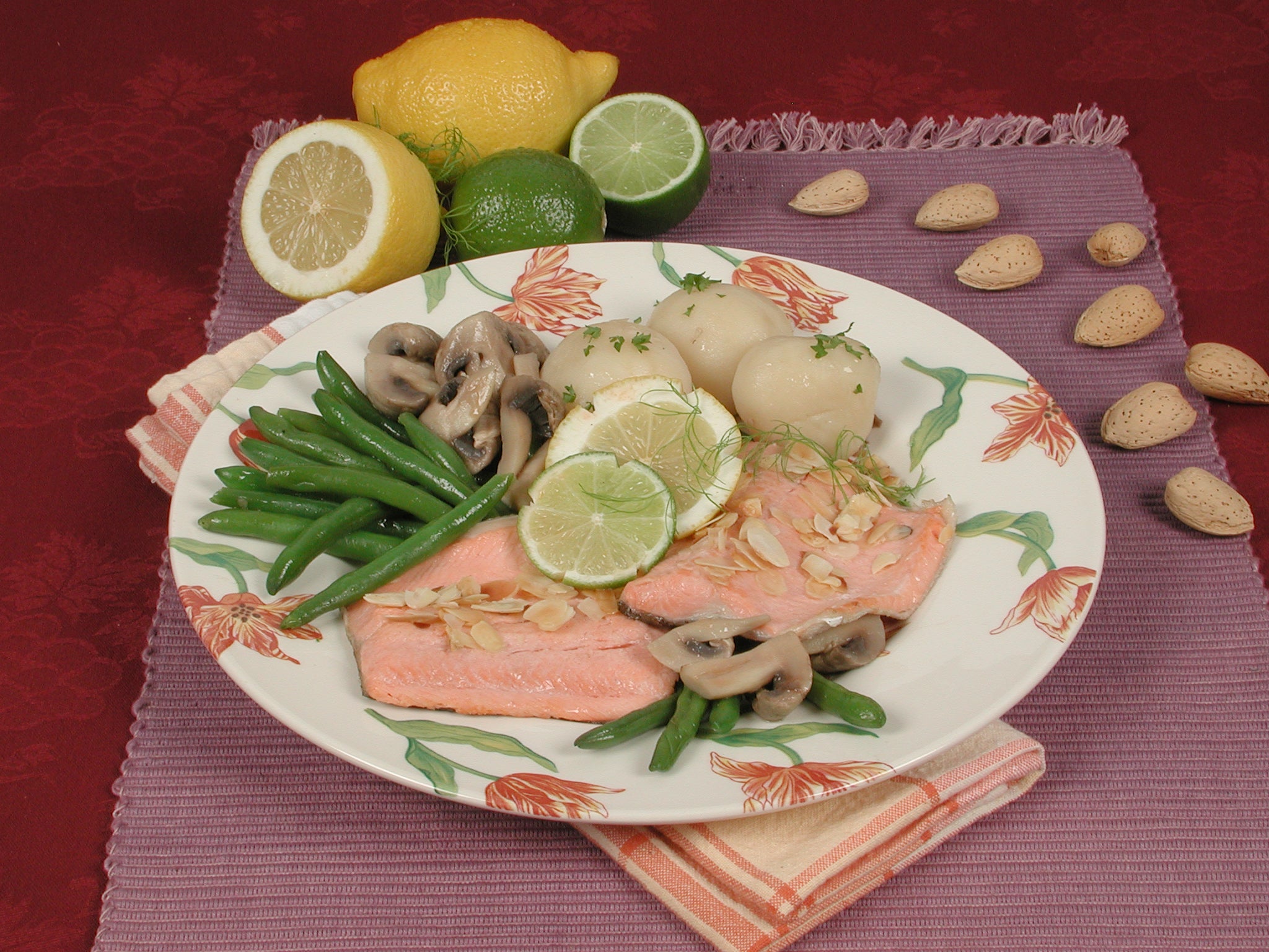 Salmon Trout Almandine