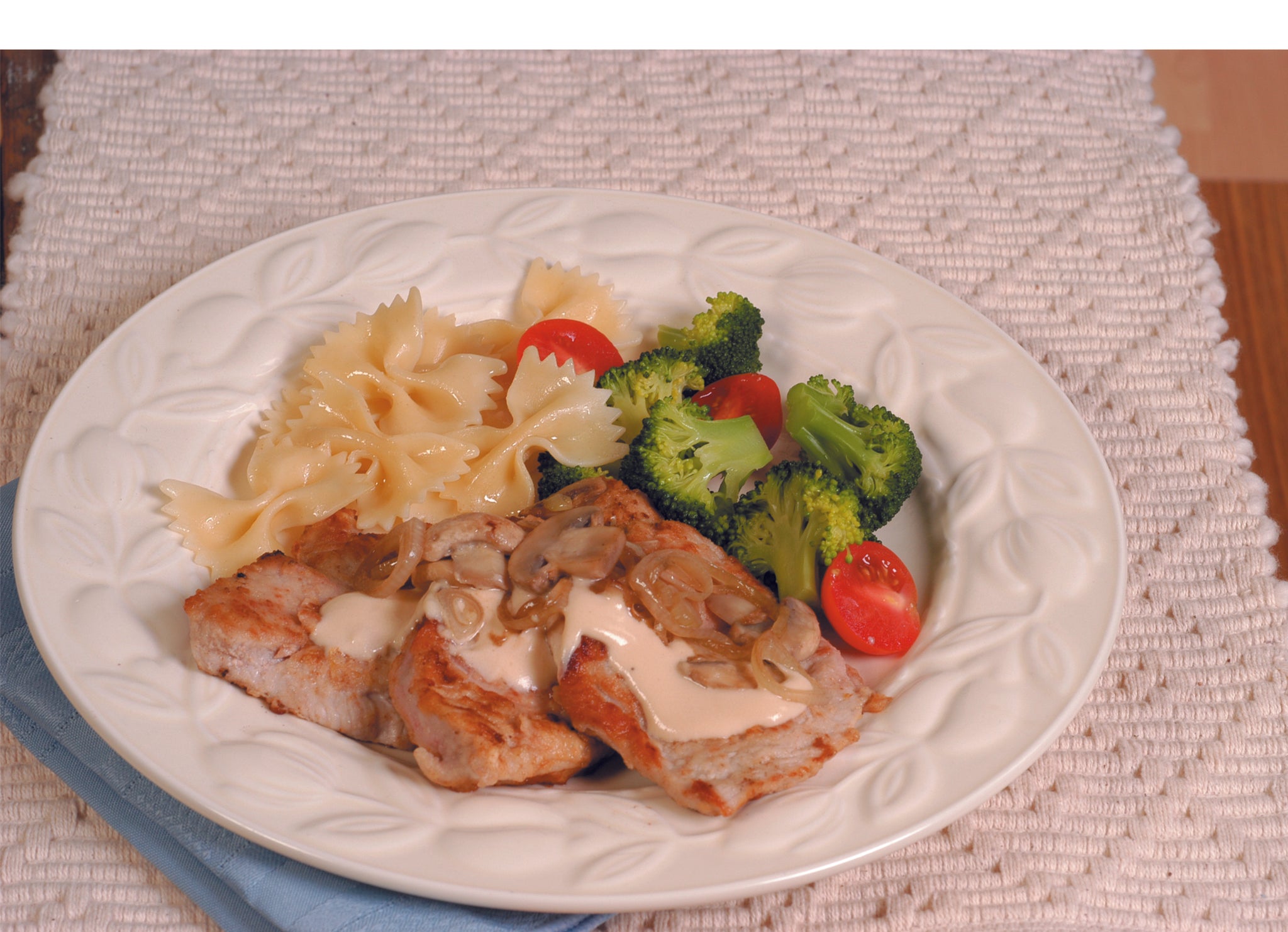 Scaloppini in Cream Sauce