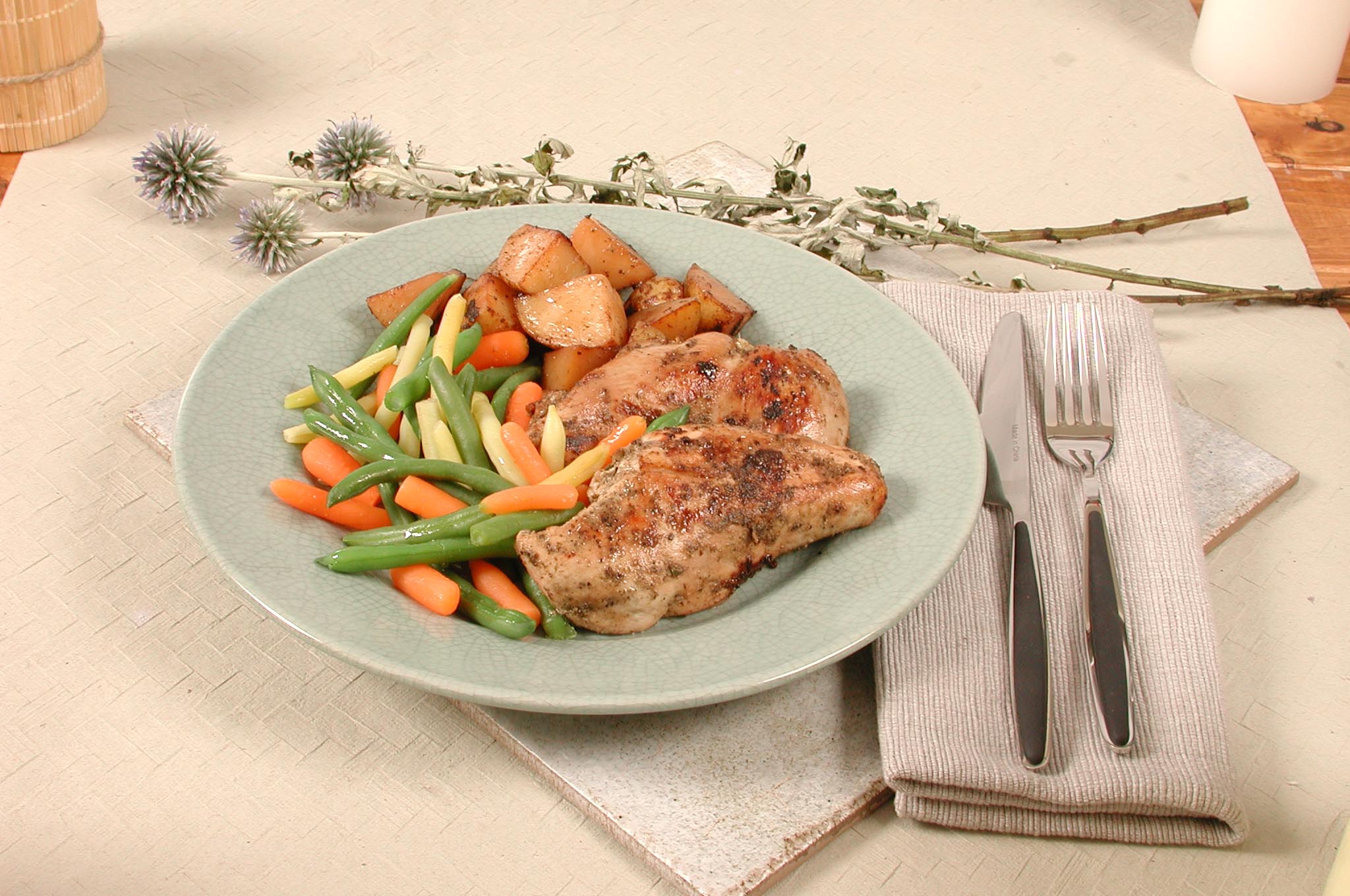 Chicken & Roasted Potatoes