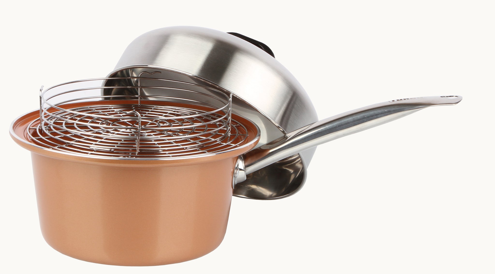 12-Piece Copper Cookware Set