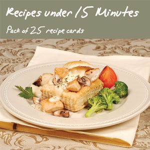 25 Pack - Meals Made In Under 15-Minutes